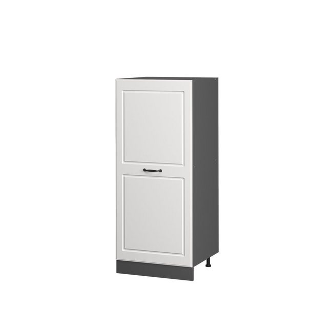 Vicco Hochschrank R-Line, Weiß Landhaus/Anthrazit, 60 cm günstig online kaufen