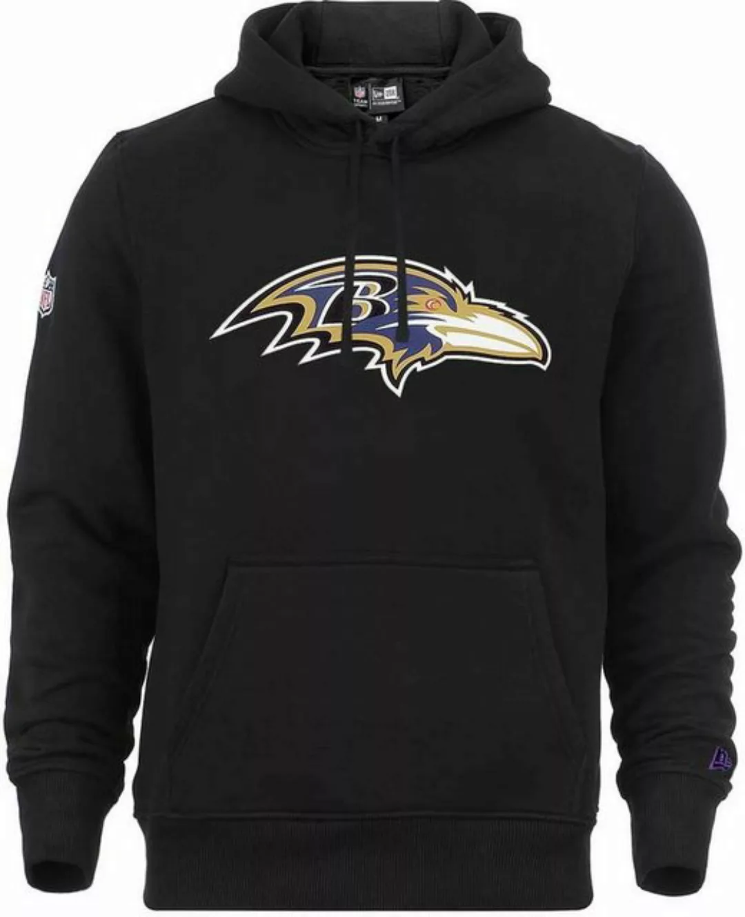 New Era Nfl Team Logo Baltimore Ravens Kapuzenpullover 2XL Black günstig online kaufen
