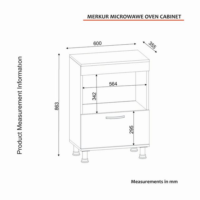 Skye Decor Hochschrank 100% MELAMINE COATED PARTICLE BOARD, 86,3 cm x 35,5 günstig online kaufen