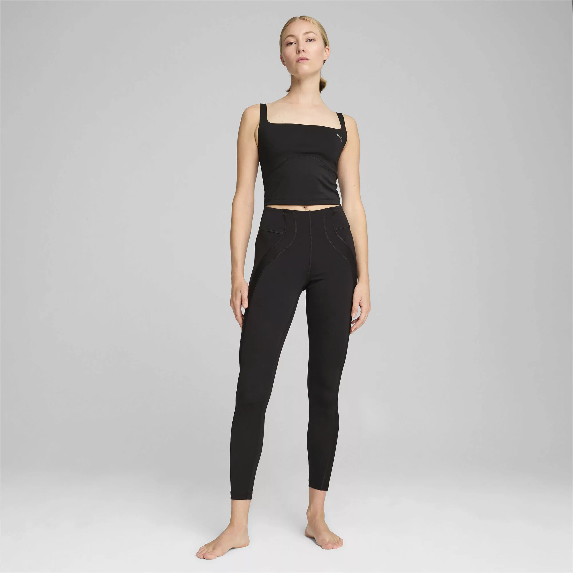 PUMA Yogaleggings "CLOUDSPUN Gerippte High Waist-Leggings Damen" günstig online kaufen