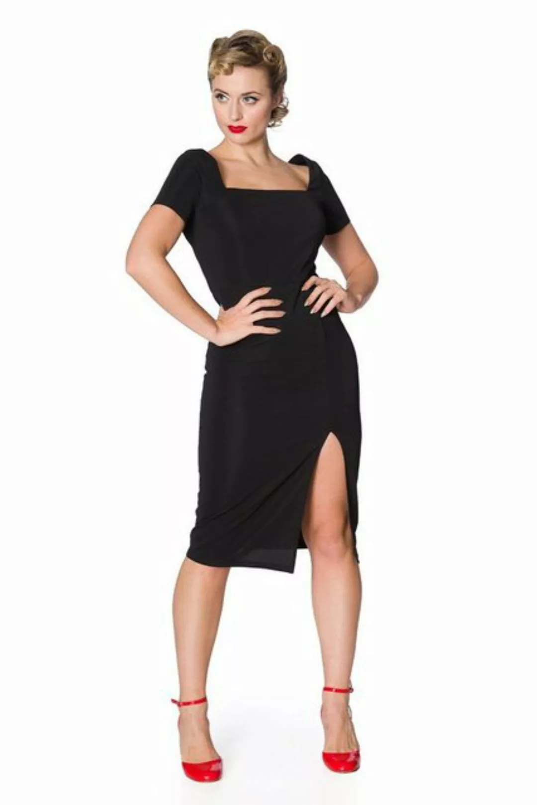 Banned A-Linien-Kleid She's The One Pencil Dress Schwarz Retro Vintage Blei günstig online kaufen