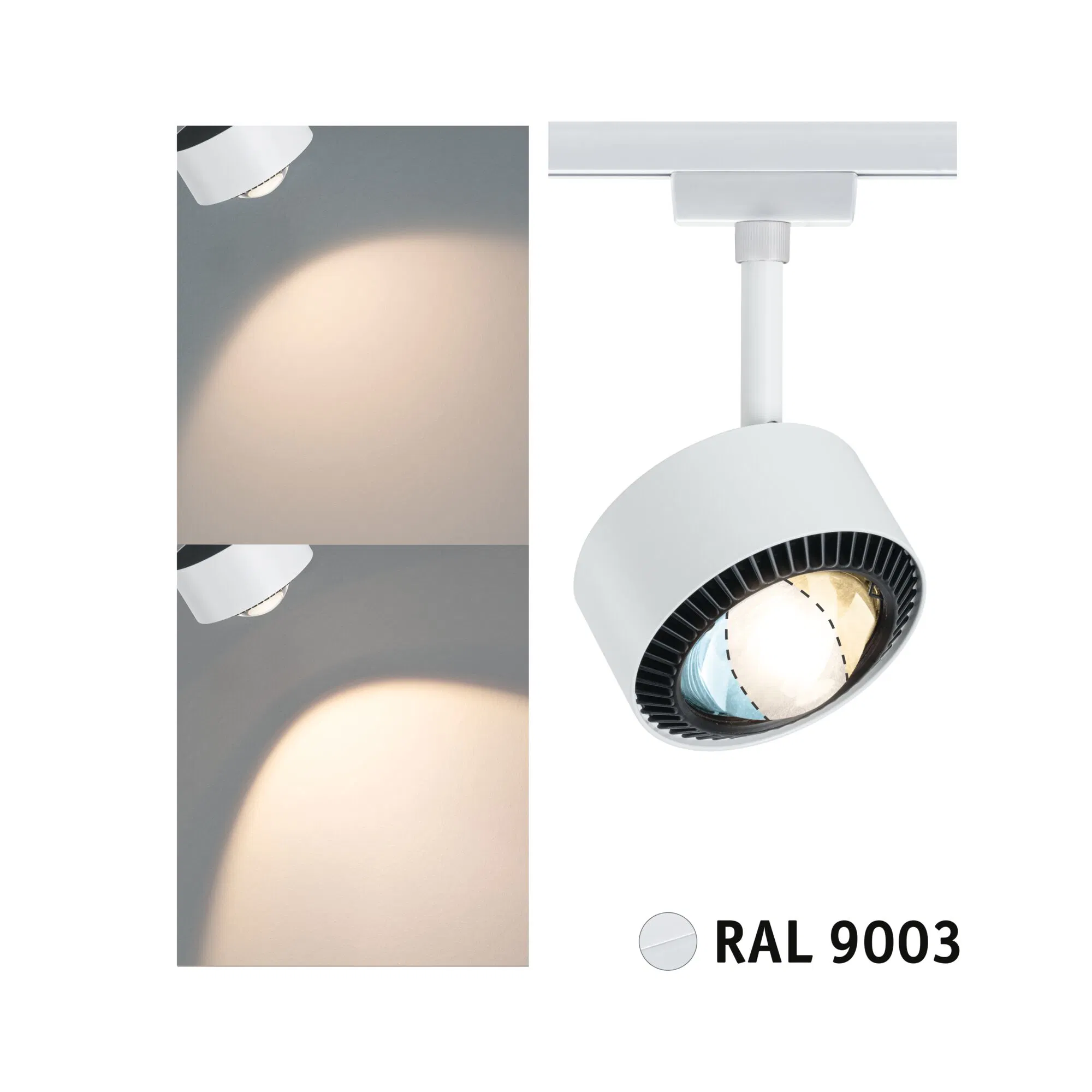 Paulmann URail Aldan LED-Spot, schwarz matt, Metall, CCT günstig online kaufen