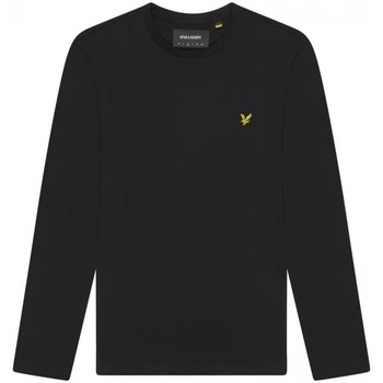 Lyle & Scott  T-Shirts & Poloshirts TS512VOG L/S T-SHIRT-Z86 BLACK günstig online kaufen
