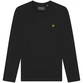 Lyle & Scott  T-Shirts & Poloshirts TS512VOG L/S T-SHIRT-Z865 BLACK günstig online kaufen