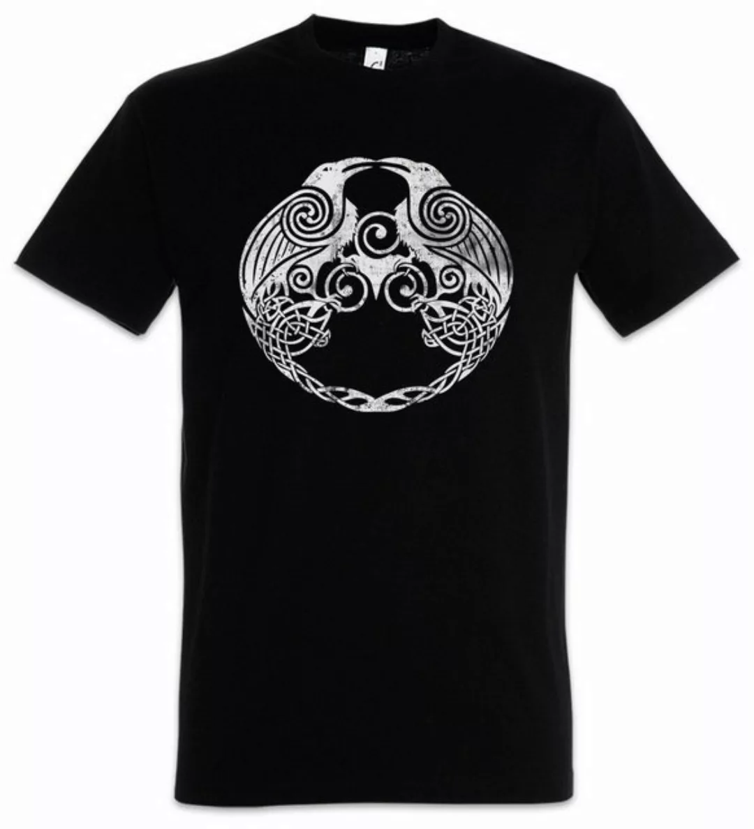 Urban Backwoods Print-Shirt Hugin And Munin II Herren T-Shirt Thor Mjölnir günstig online kaufen