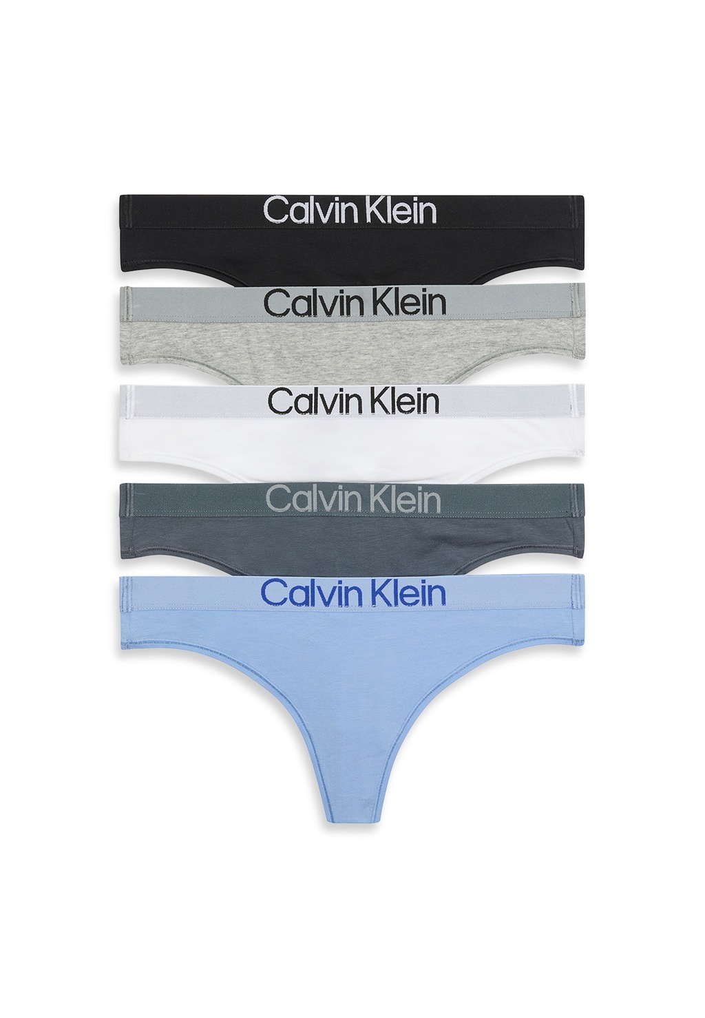 Calvin Klein Underwear Tanga "THONG 5PK", (Packung, 5 St., 5er-Pack), Mit e günstig online kaufen