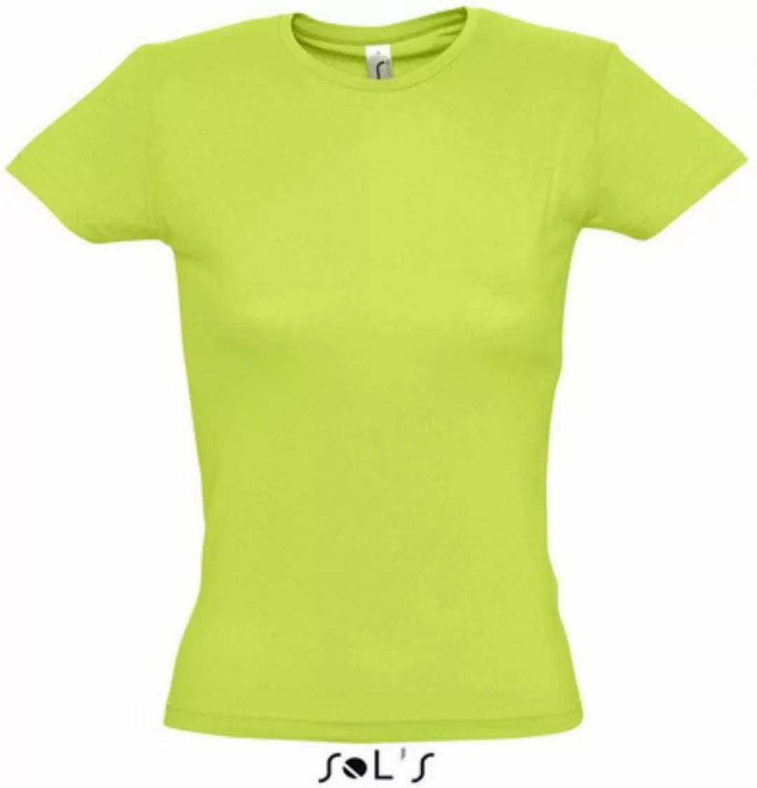 SOLS Rundhalsshirt SOL'S Damen T-Shirt Shirt Kurzarm Rundhals Bluse Basic S günstig online kaufen