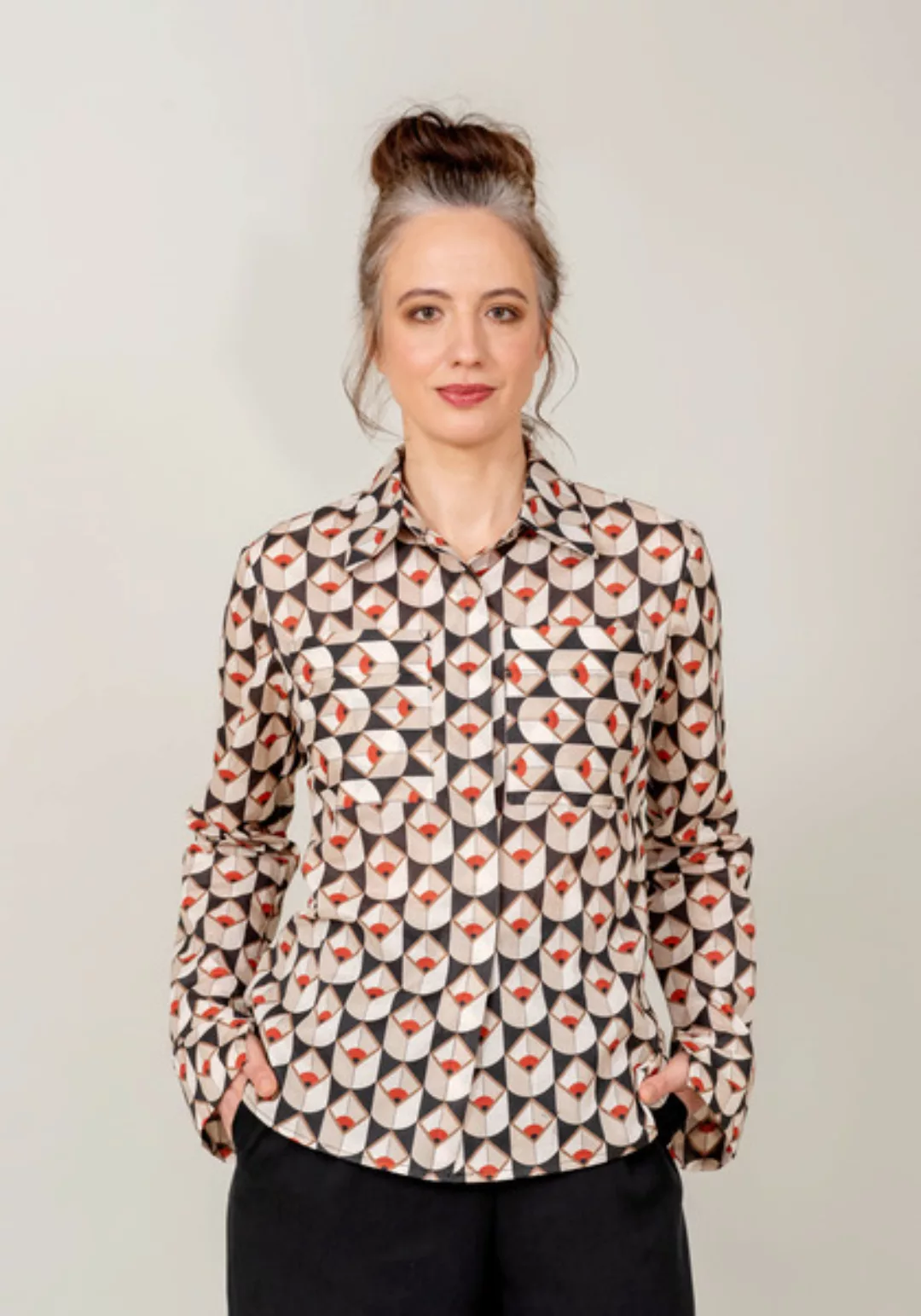 Bio-baumwolle Bluse Malina günstig online kaufen