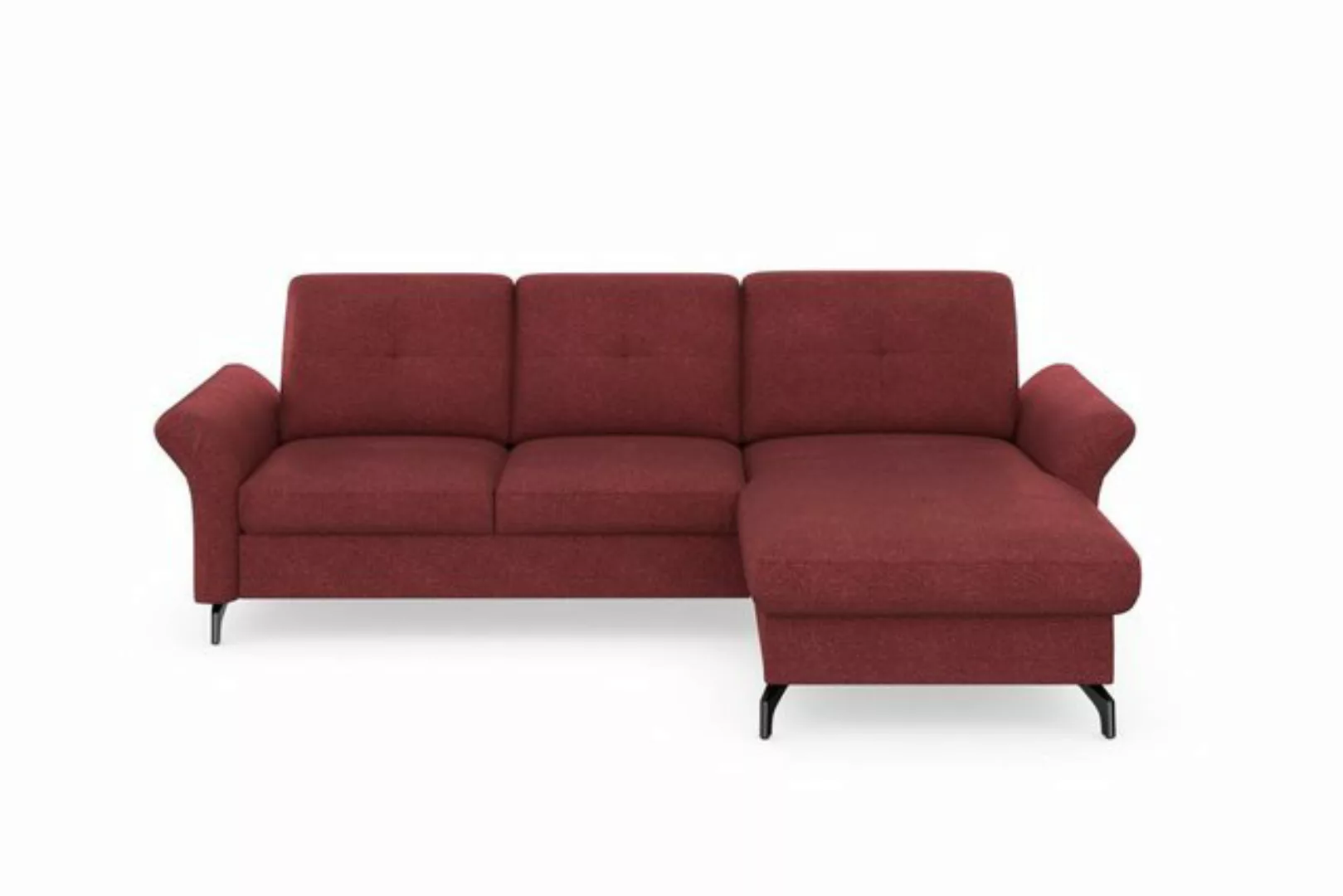 Places of Style Ecksofa Calando L-Form, wahlweise mit Bettfunktion, Bettkas günstig online kaufen