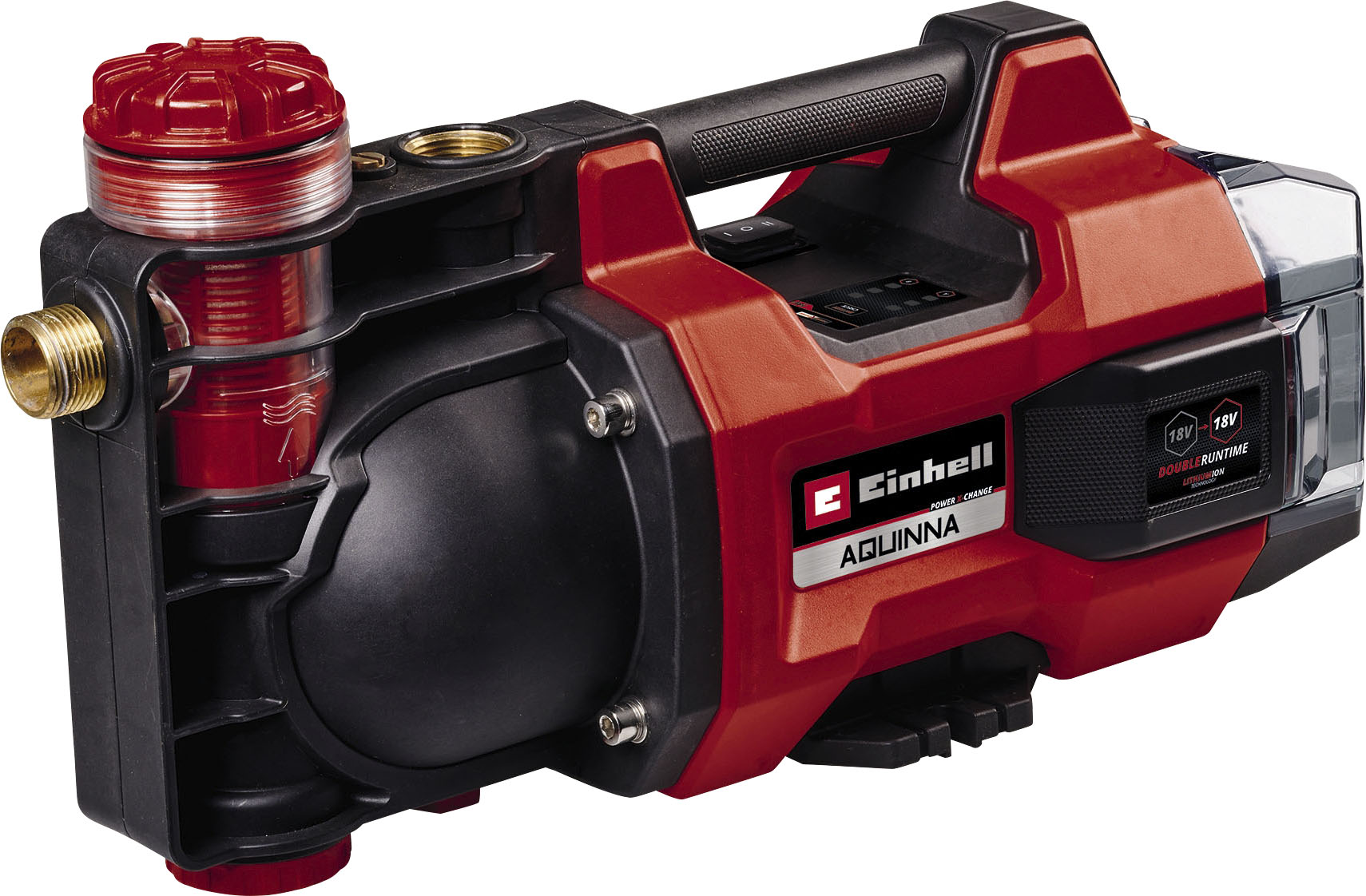 Einhell Akku-Gartenpumpe "AQUINNA 18/30 F LED", 3.000 l/h, Power X-Change, günstig online kaufen