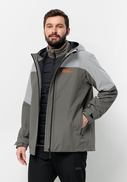 Jack Wolfskin 3-in-1-Funktionsjacke "GLAABACH 3IN1 JKT M", (2 teilig), mit günstig online kaufen