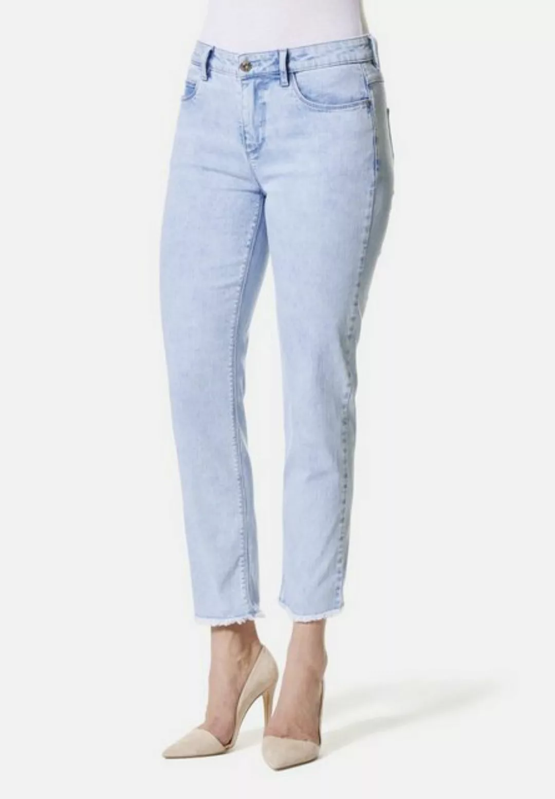 STOOKER WOMEN Straight-Jeans Zermatt - Straight Fit - Light Blue Acid günstig online kaufen