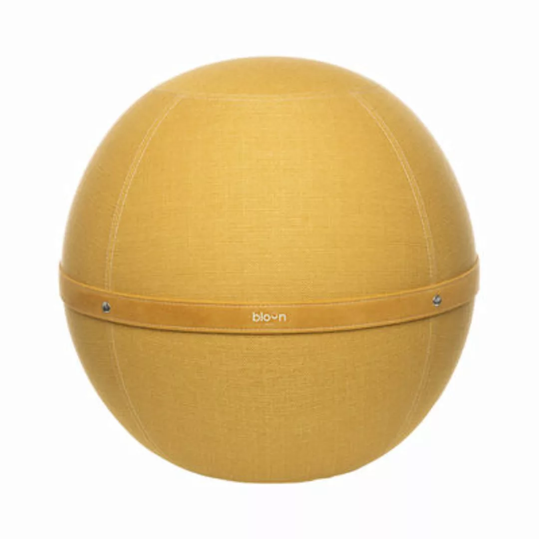 Ergonomischer Sitz Ballon Original XL textil gelb / Ø 65 cm - BLOON PARIS - günstig online kaufen
