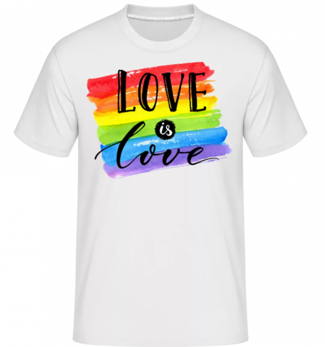 Love Is Love · Shirtinator Männer T-Shirt günstig online kaufen