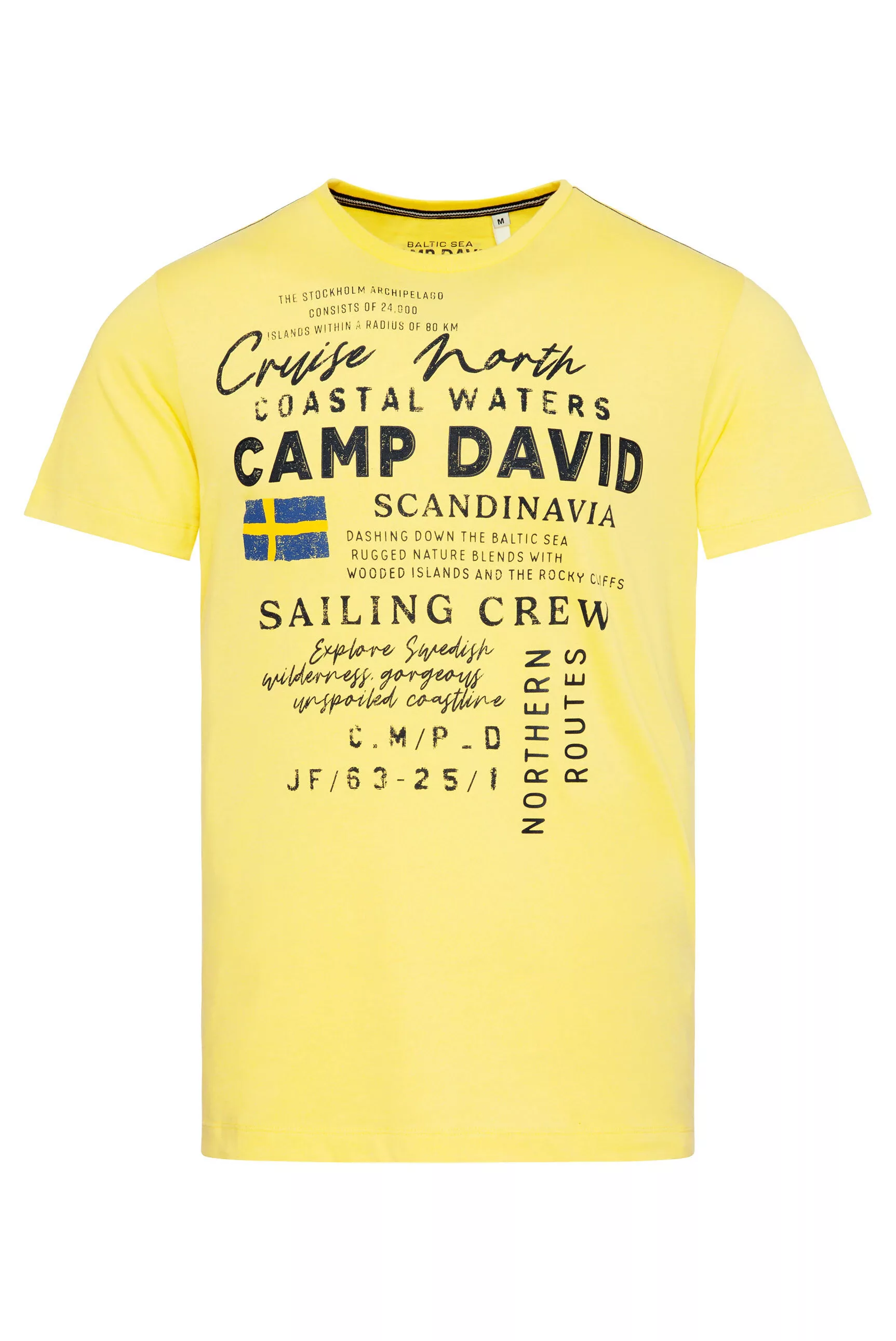 CAMP DAVID Print-Shirt mit maritimen Prints günstig online kaufen