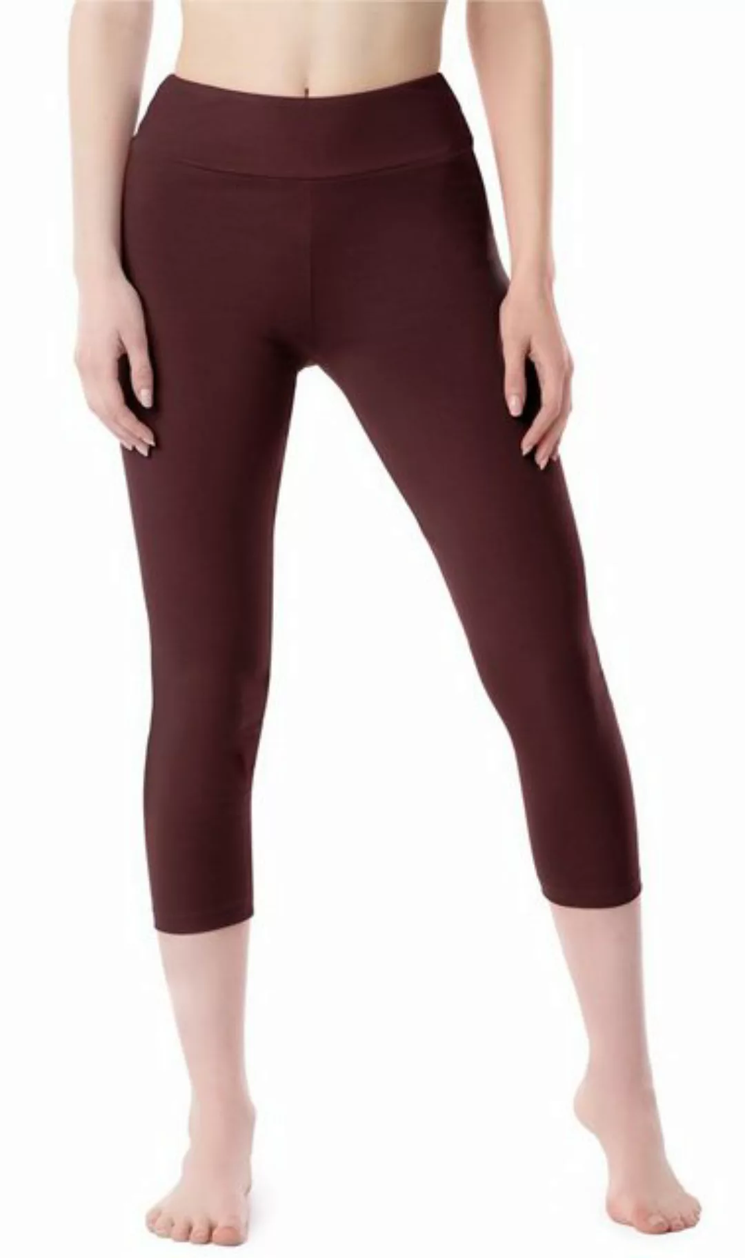 Merry Style Leggings Damen 3/4 Capri Leggings aus Baumwolle MS10-430 (1-tlg günstig online kaufen