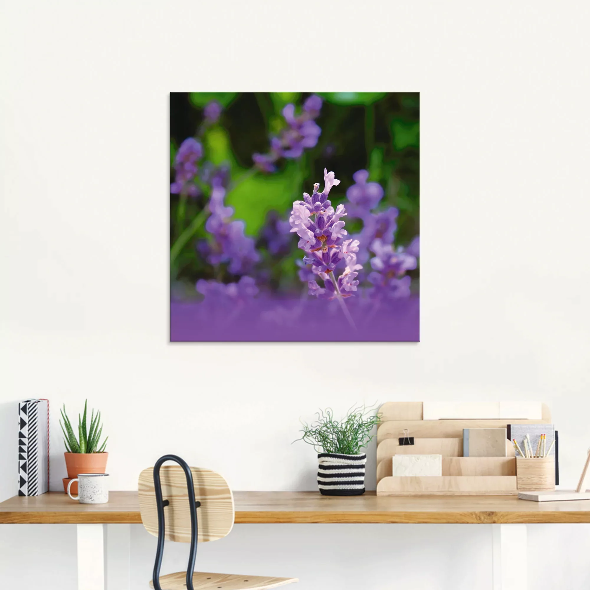 Artland Glasbild "Lavendel", Blumen, (1 St.), in verschiedenen Größen günstig online kaufen