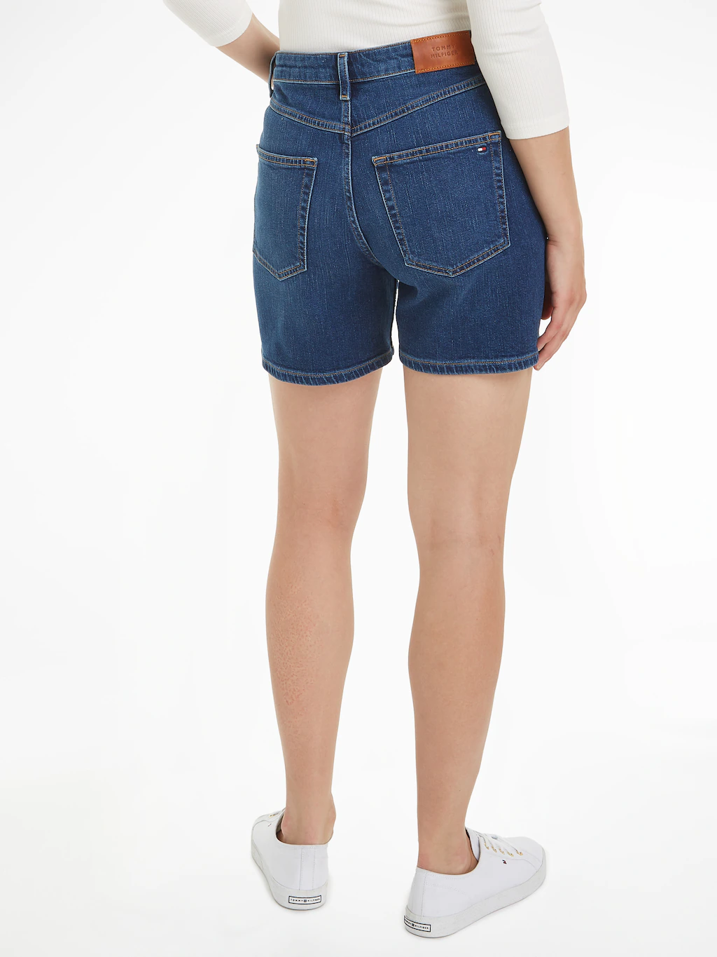 Tommy Hilfiger Shorts "DNM STRAIGHT SHORT RW KAI", in blauer Waschung günstig online kaufen