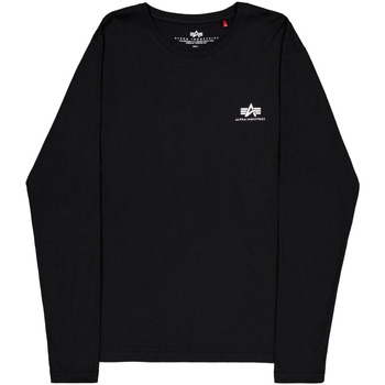 Alpha Industries  T-Shirts & Poloshirts Basic Longsleeve SL - black günstig online kaufen