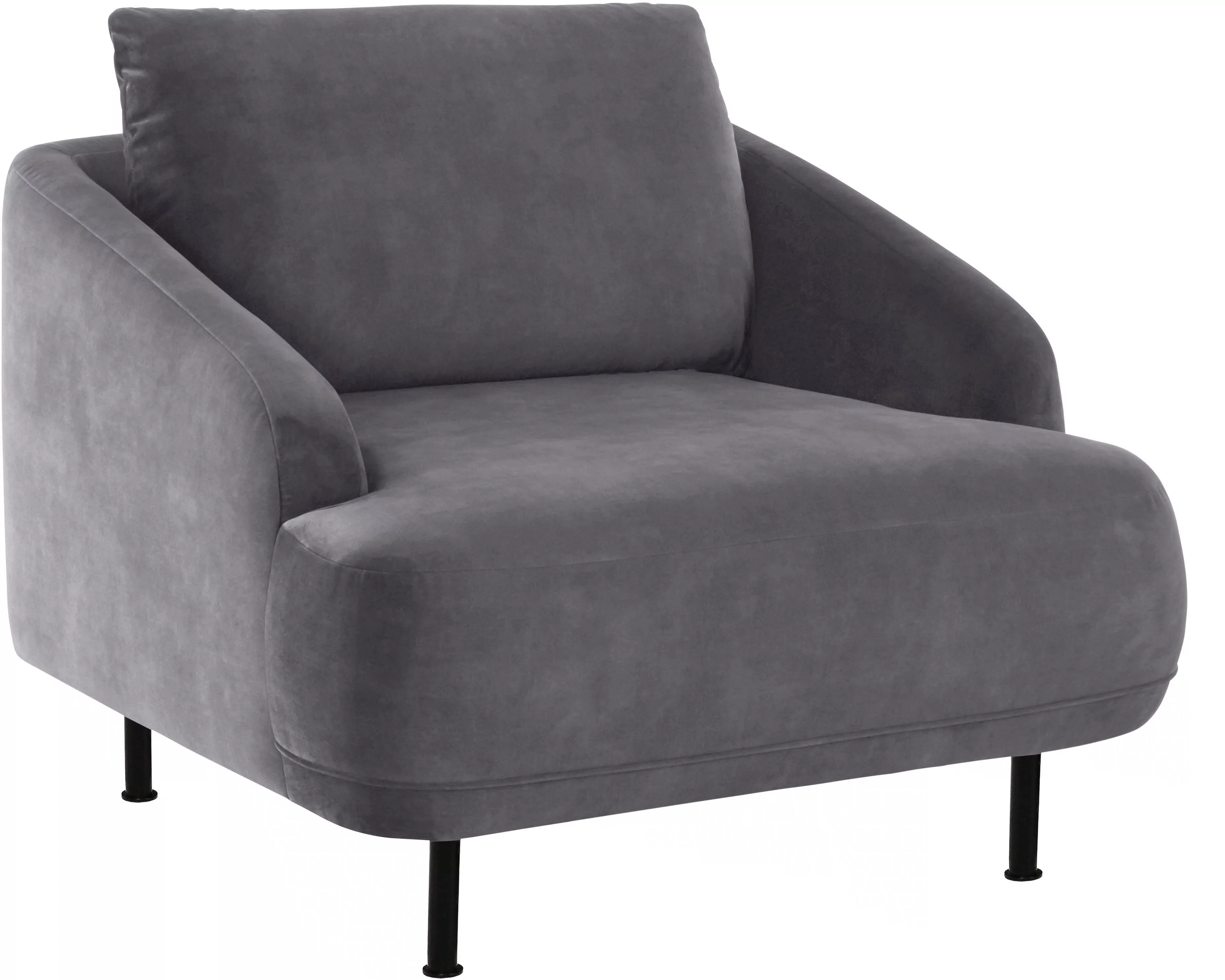 andas Sessel "Bendik", Füße aus schwarzem Metall, Design by Morten Georgsen günstig online kaufen