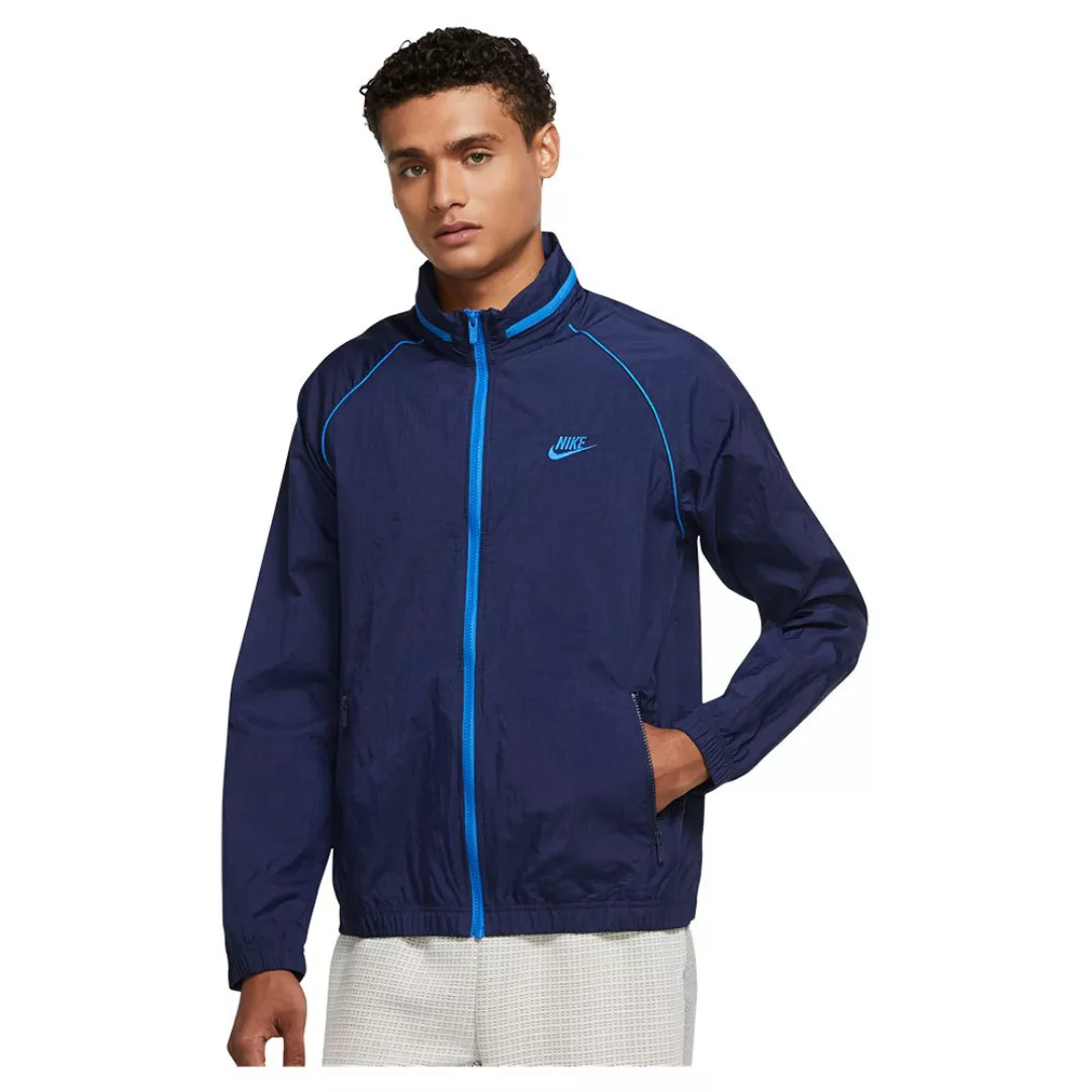 Nike Sportswear Unlined Core Jacke L Midnight Navy / Signal Blue / Signal B günstig online kaufen