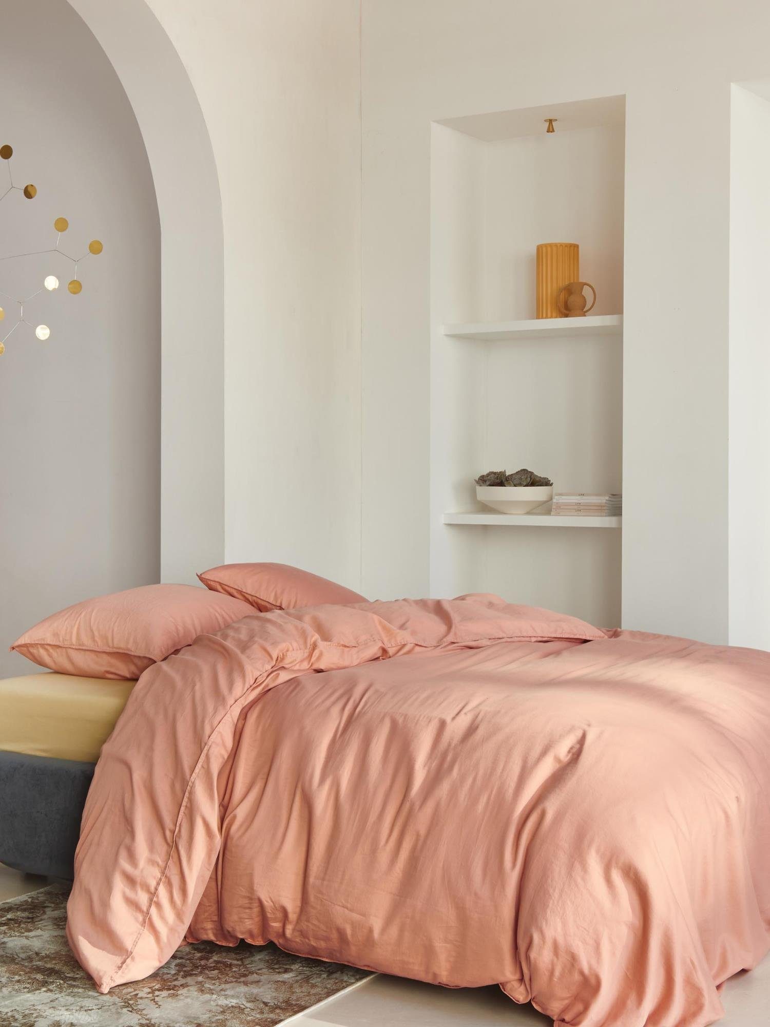 Essenza Bettwäsche Minte, Satin, 3 teilig, günstig online kaufen