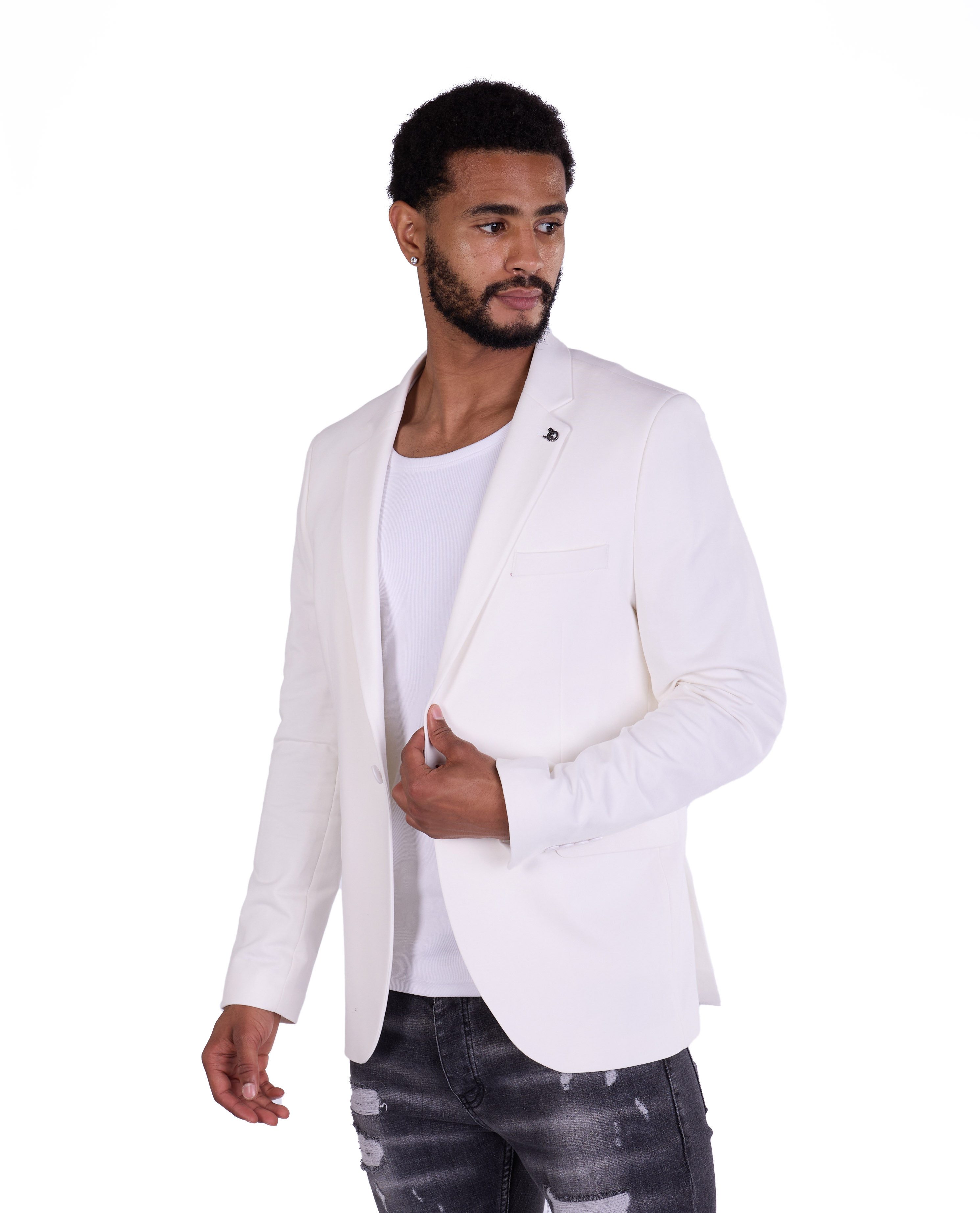 Denim Distriqt Sakko Designer Slim Fit günstig online kaufen