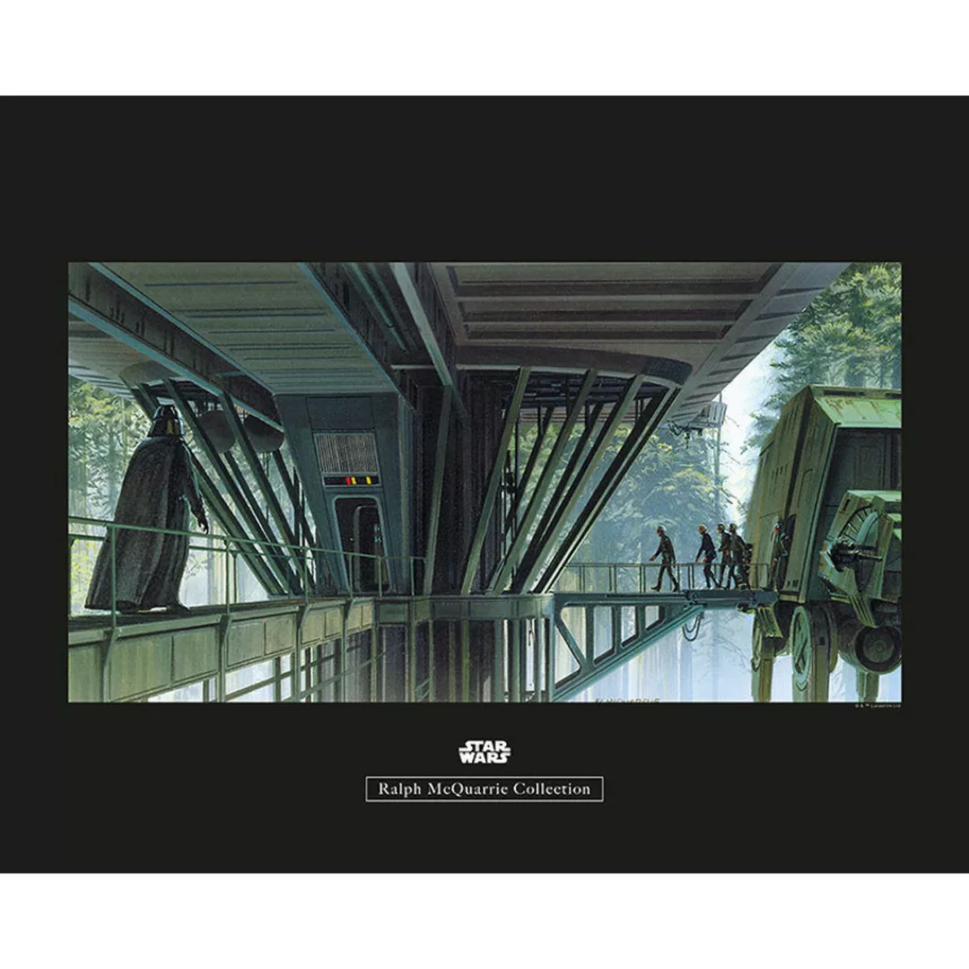 Komar Wandbild Star Wars Classic RMQ Endor Dock Star Wars - Balance B/L: ca günstig online kaufen