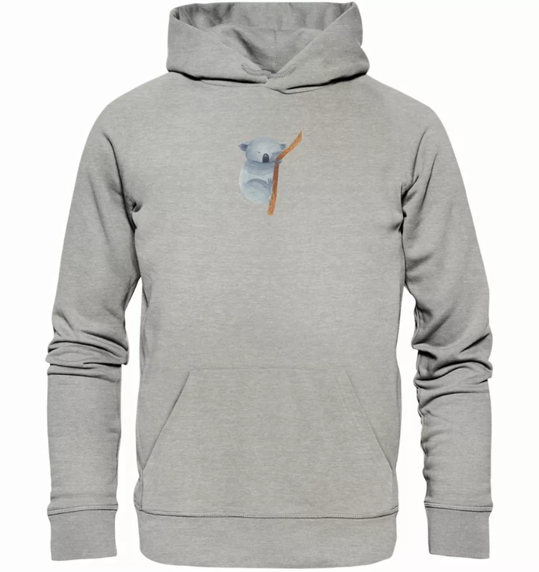 Mr. & Mrs. Panda Hoodie Größe S Koalabär - Heather Grey - Geschenk, träumen günstig online kaufen