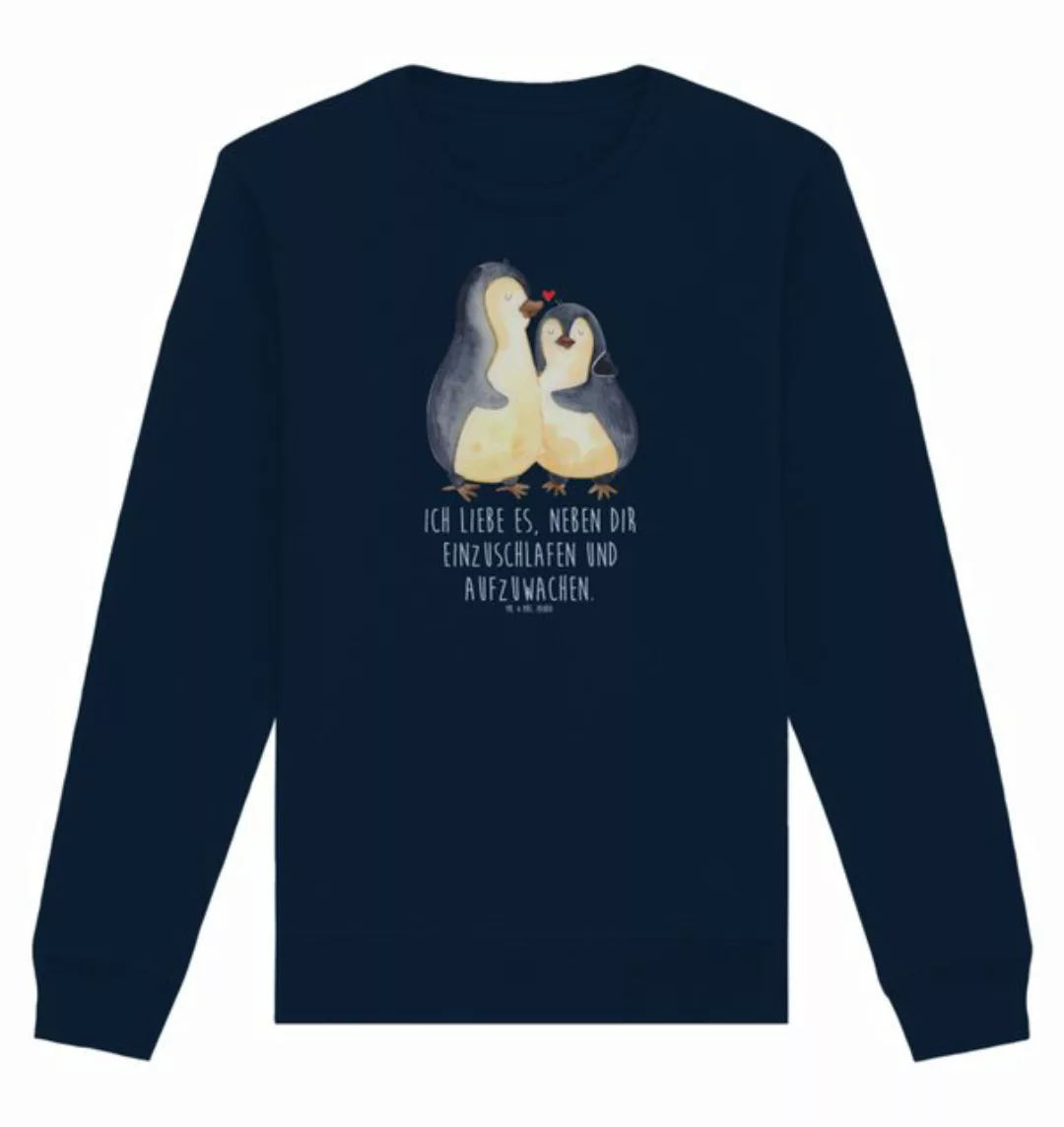 Mr. & Mrs. Panda Longpullover Größe S Pinguine Einschlafen - French Navy - günstig online kaufen