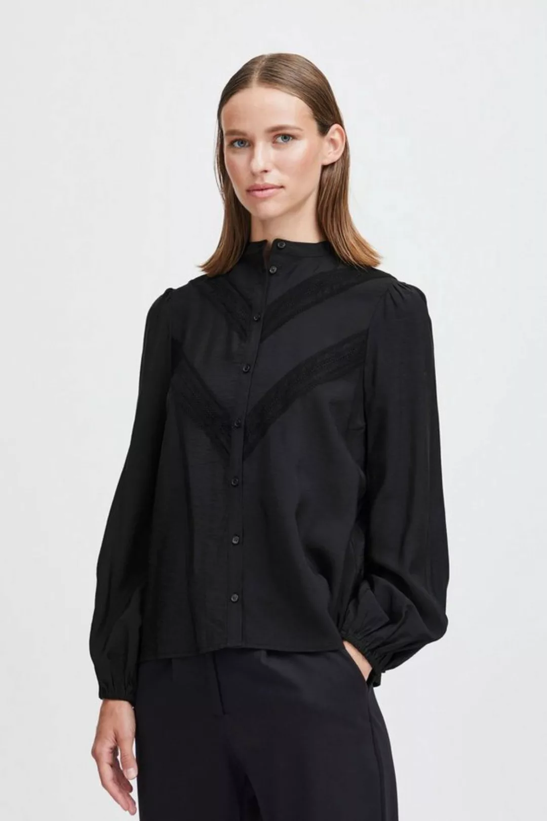 b.young Langarmbluse BYILANO LACE SHIRT - 20813808 günstig online kaufen