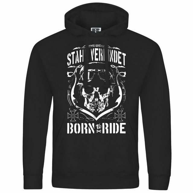 deinshirt Kapuzenpullover Herren Kapuzenpullover Stahl verbindet Mit Print günstig online kaufen