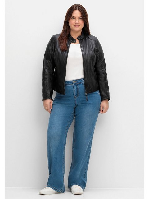 Sheego Weite Jeans "Große Größen", ELLA für kräftige Oberschenkel und Waden günstig online kaufen