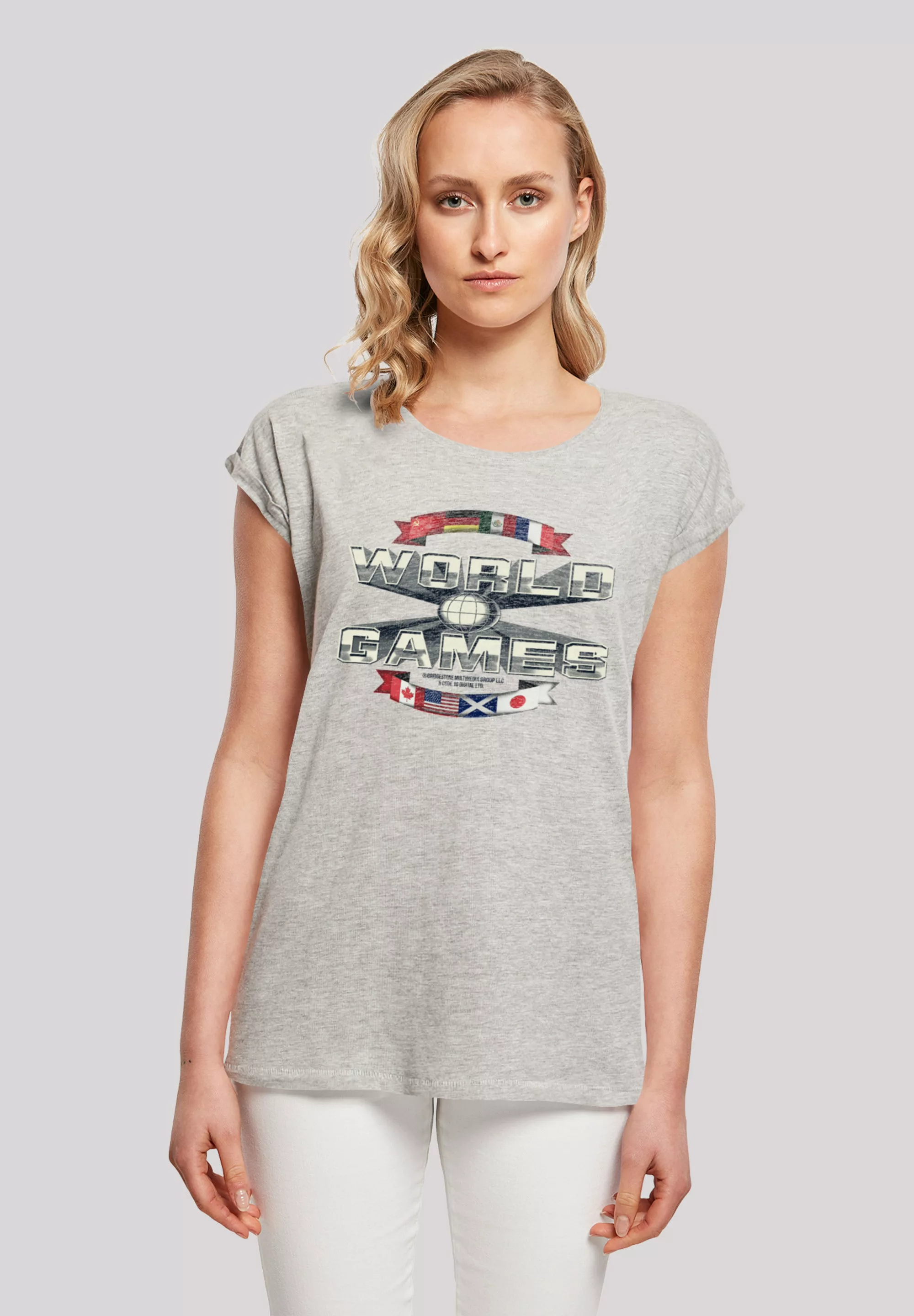 F4NT4STIC T-Shirt "Retro Gaming World Games", Print günstig online kaufen