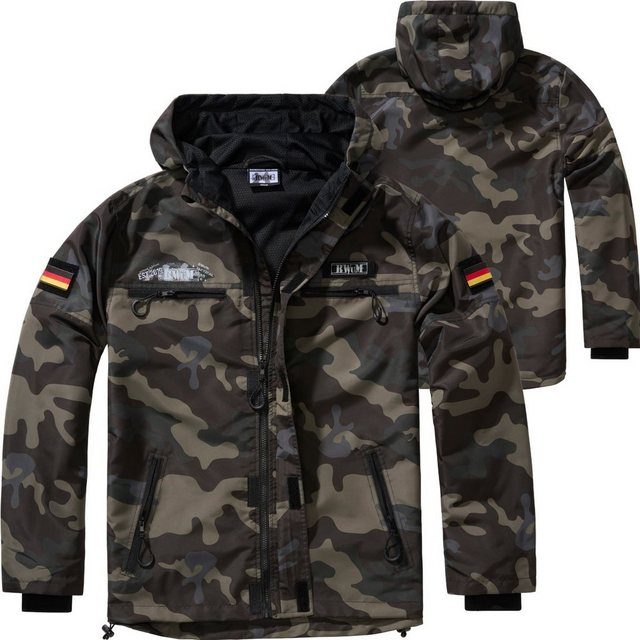 BWuM Windbreaker BWuM Tactical Windbreaker Zipper Sommer + Patch & Flaggen günstig online kaufen