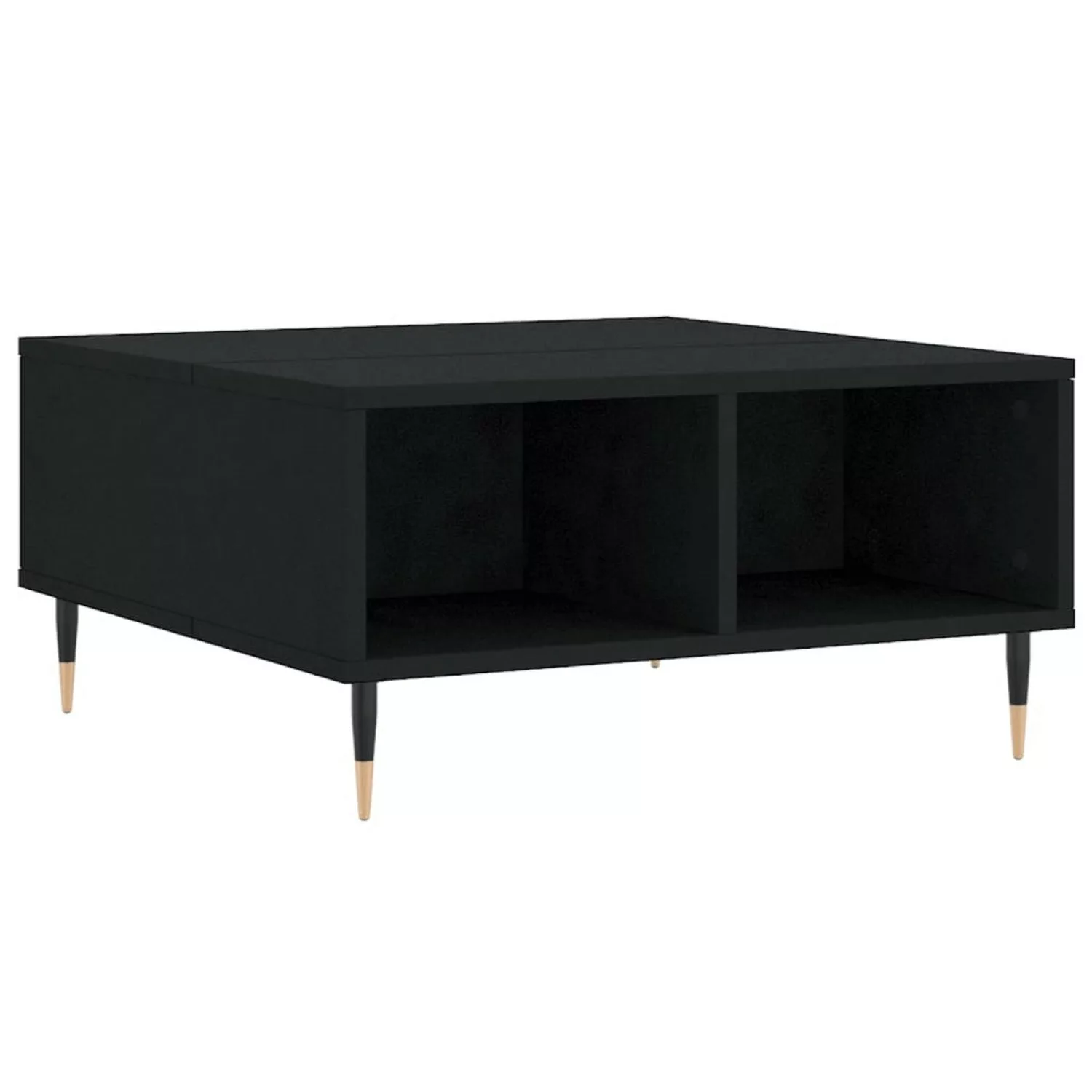 vidaXL Couchtisch Schwarz 60x60x30 cm Holzwerkstoff Modell 4 günstig online kaufen