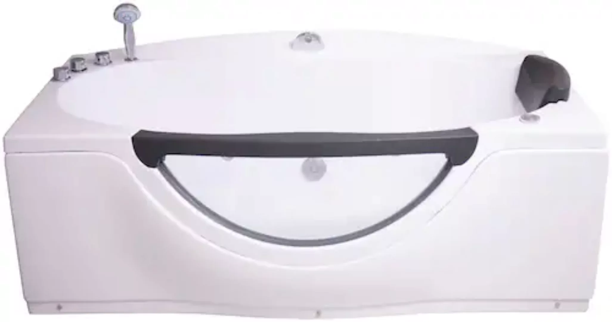 Sanotechnik Whirlpool-Badewanne »Acryl«, (4 tlg.), 170/90/68 cm, mit Fenste günstig online kaufen