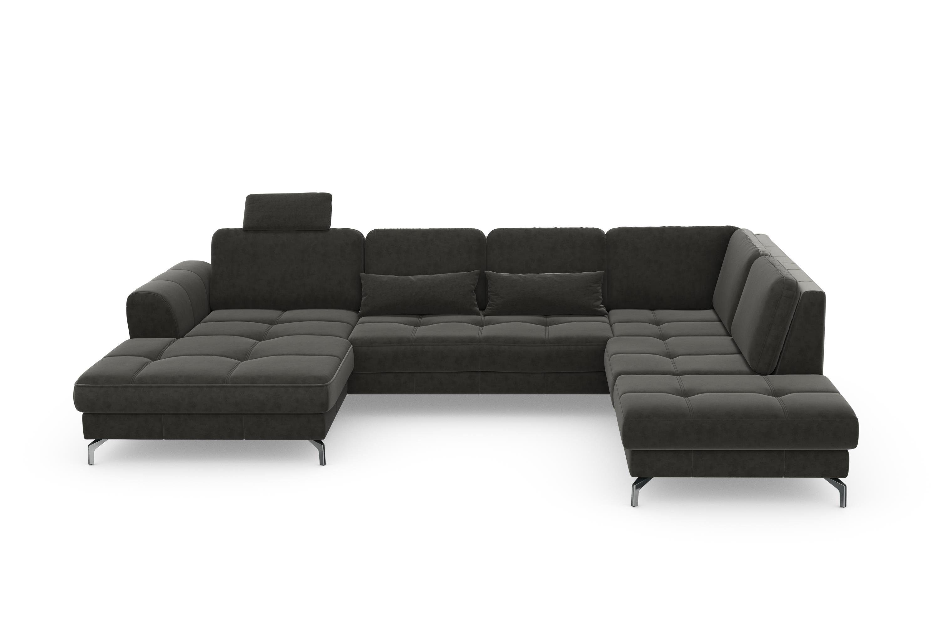 sit&more Wohnlandschaft "Bendigo U-Form", inklusive Sitztiefenverstellung, günstig online kaufen