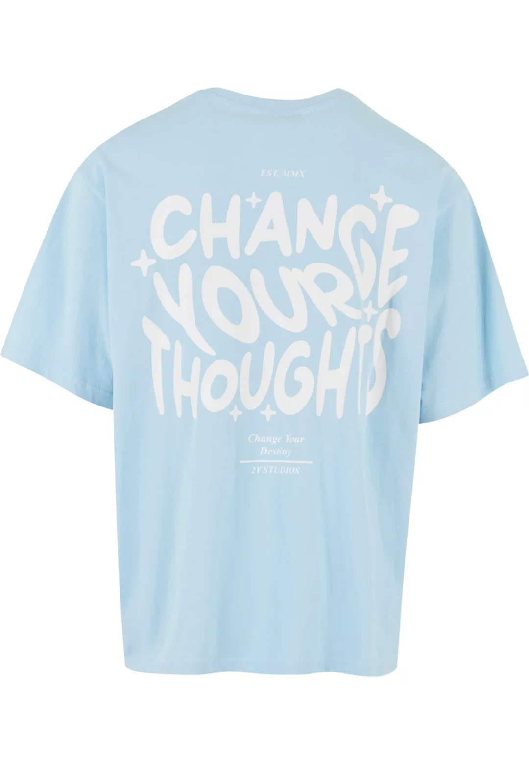 2Y Studios T-Shirt "2Y Studios Herren 2Y Thoughts Oversize Tee" günstig online kaufen