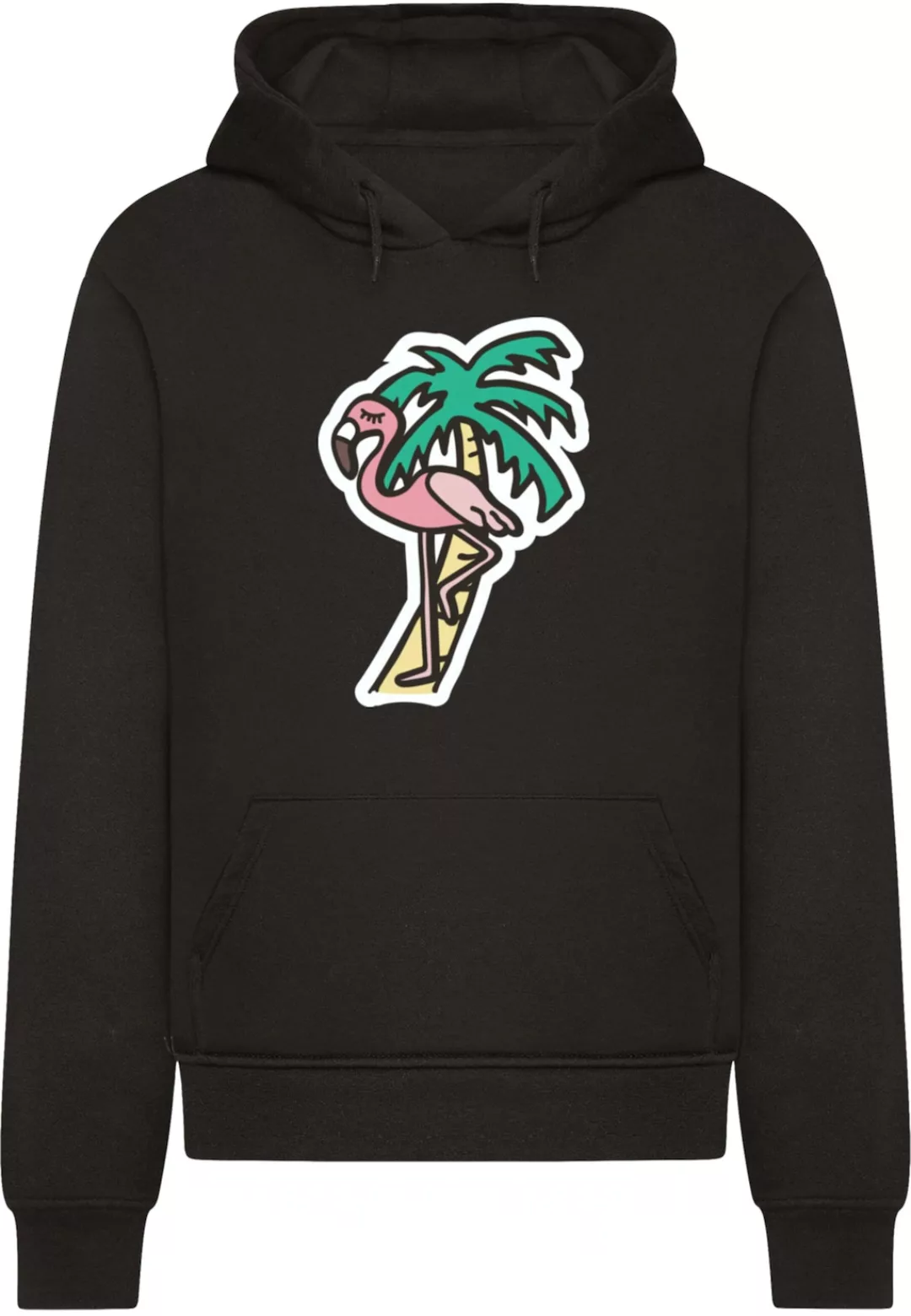 MisterTee Kapuzensweatshirt "MisterTee Flamingo Hoodie", (1 tlg.) günstig online kaufen