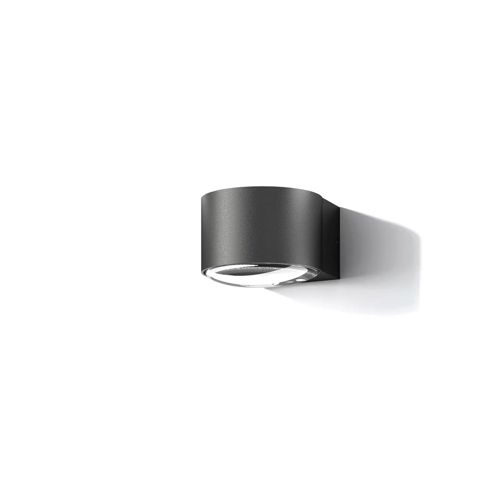 LOOM DESIGN Frey LED-Wandleuchte IP65 1x6W schwarz günstig online kaufen