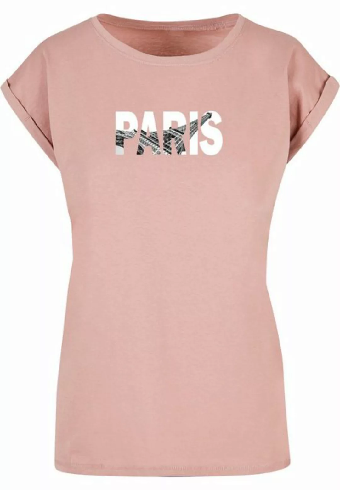 Merchcode T-Shirt Merchcode Damen Ladies Paris Eiffel Tower T-Shirt (1-tlg) günstig online kaufen