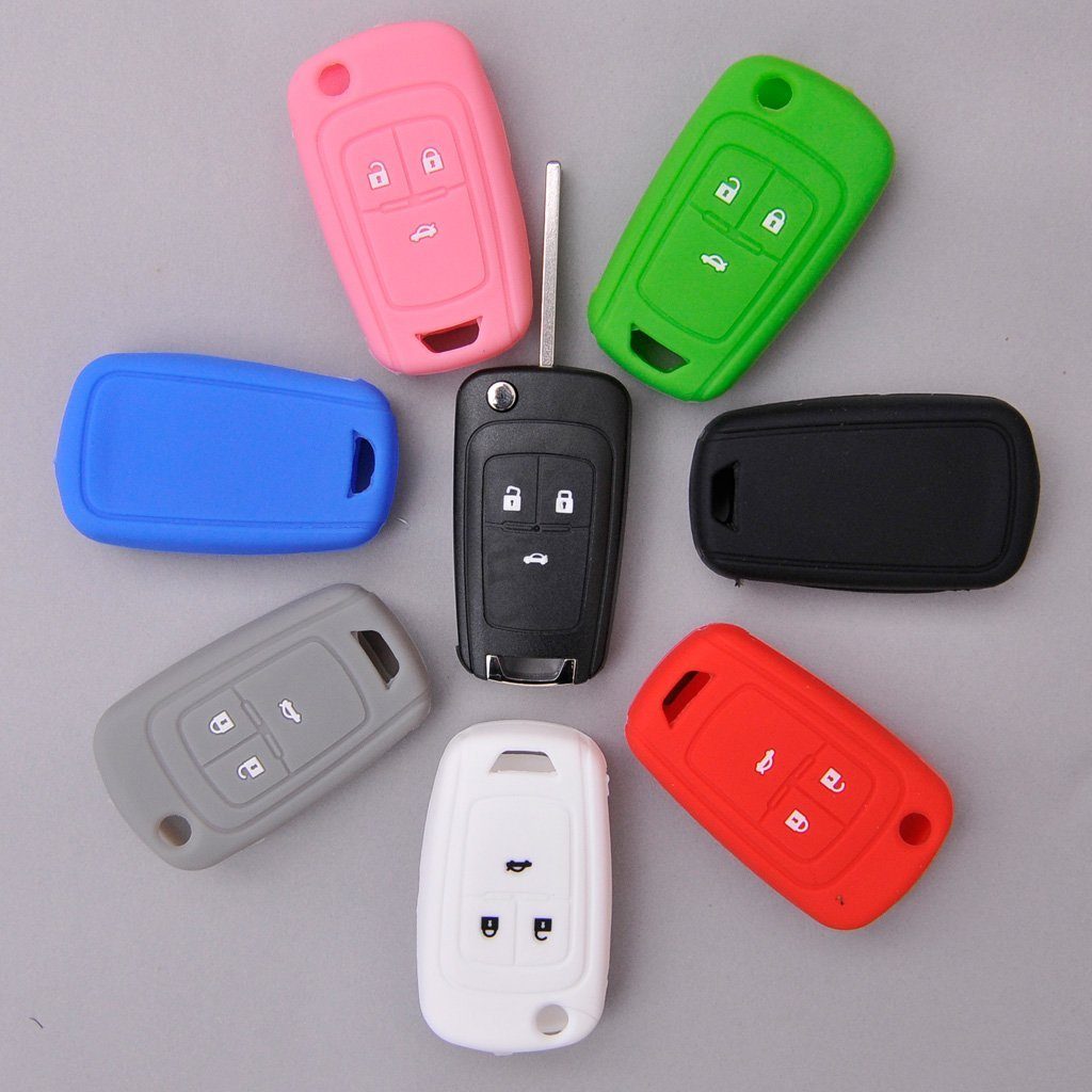 mt-key Schlüsseltasche Autoschlüssel Softcase Silikon Schutzhülle günstig online kaufen