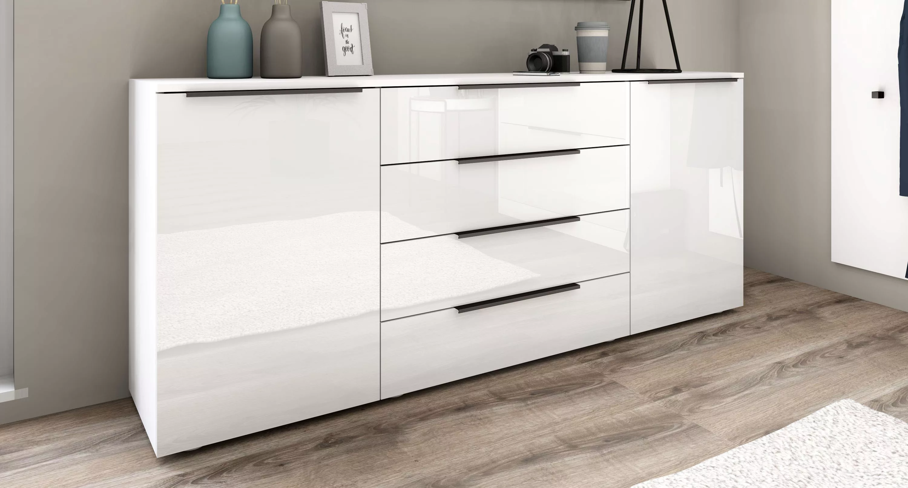 borchardt Möbel Sideboard "Tom", Breite 166 cm günstig online kaufen