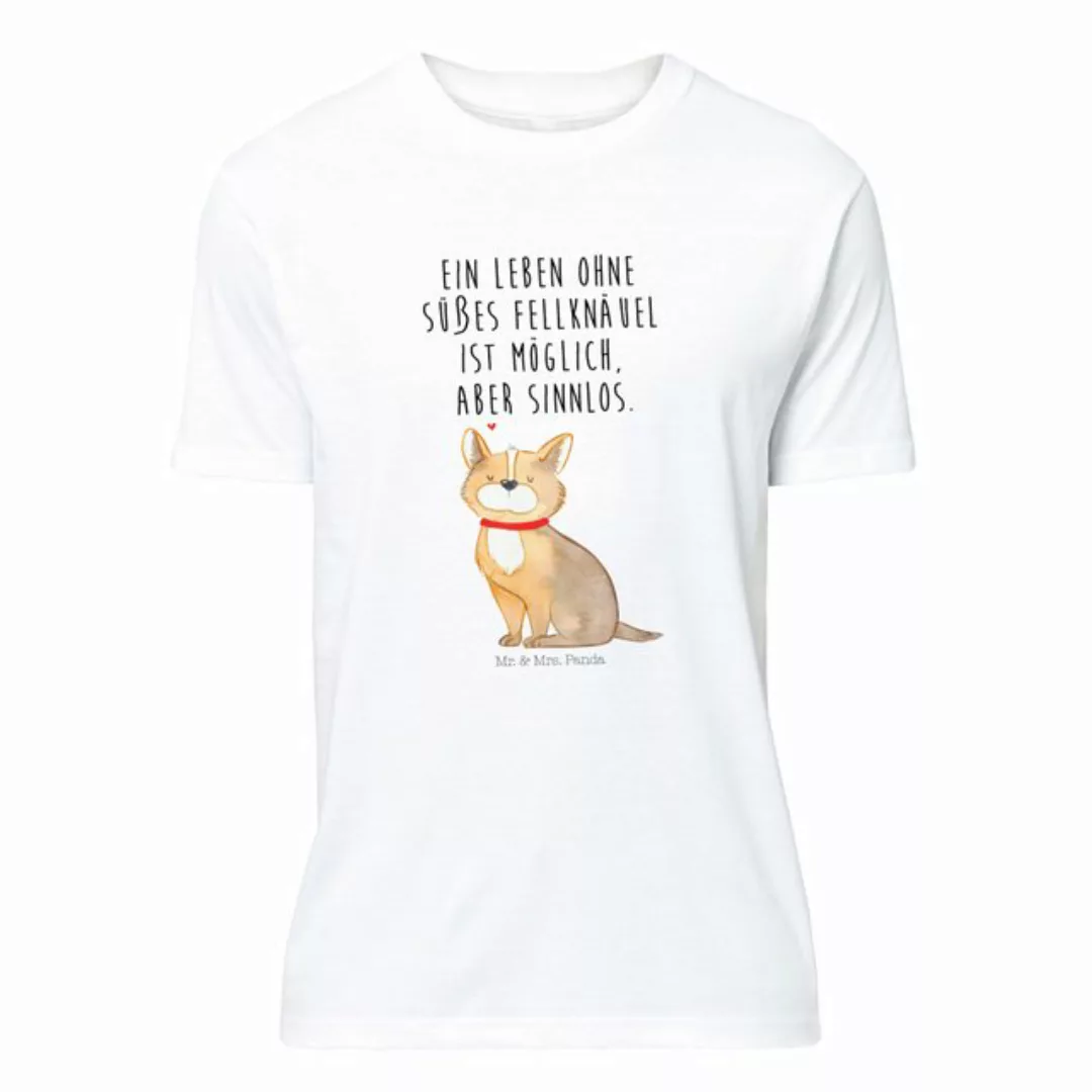 Mr. & Mrs. Panda T-Shirt Hundeglück - Weiß - Geschenk, Hundemama, Spruch, T günstig online kaufen