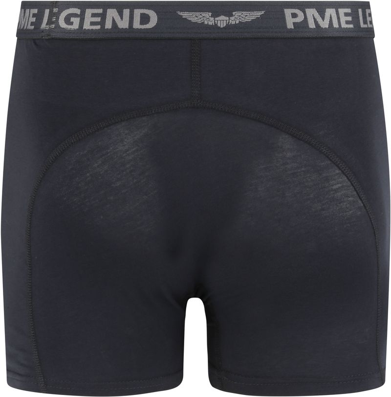 PME Legend Herren Boxershort BASIC COTTON ELASTAN 2er Pack Schwarz Blau günstig online kaufen