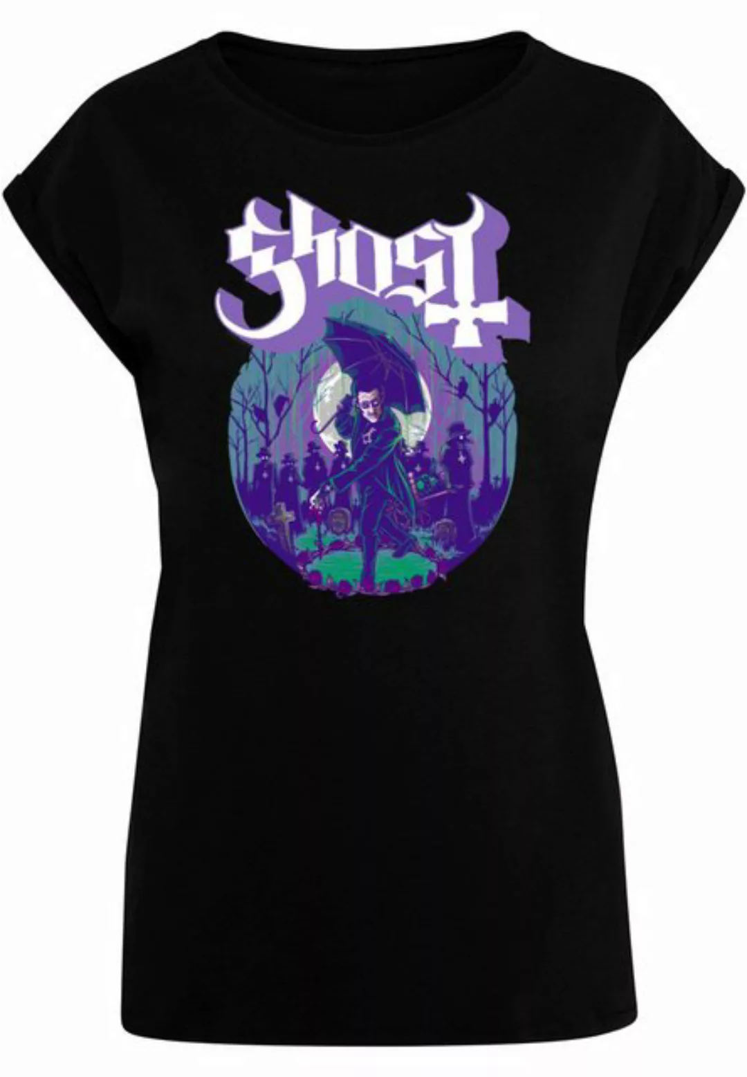 Merchcode T-Shirt Merchcode Damen Ladies Ghost - Pastel Ashes T-Shirt (1-tl günstig online kaufen