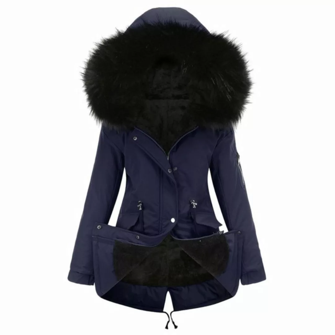 Zoclack Winterjacke Damen Gefüttert Wintermantel Dicker Warm Outdoorjacke m günstig online kaufen