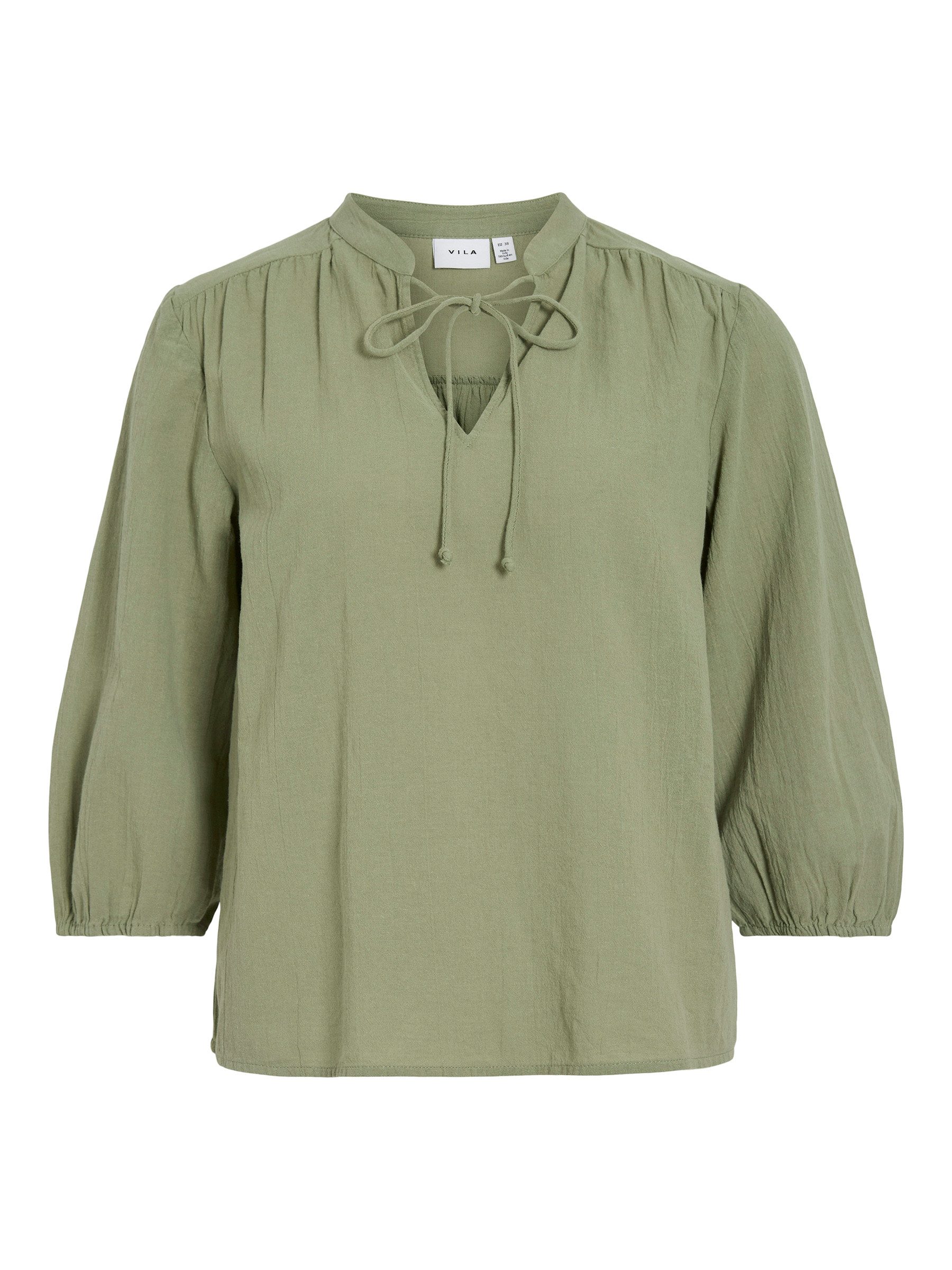 Vila Blusenshirt Elegantes Oberteil mit 3/4-Arm günstig online kaufen