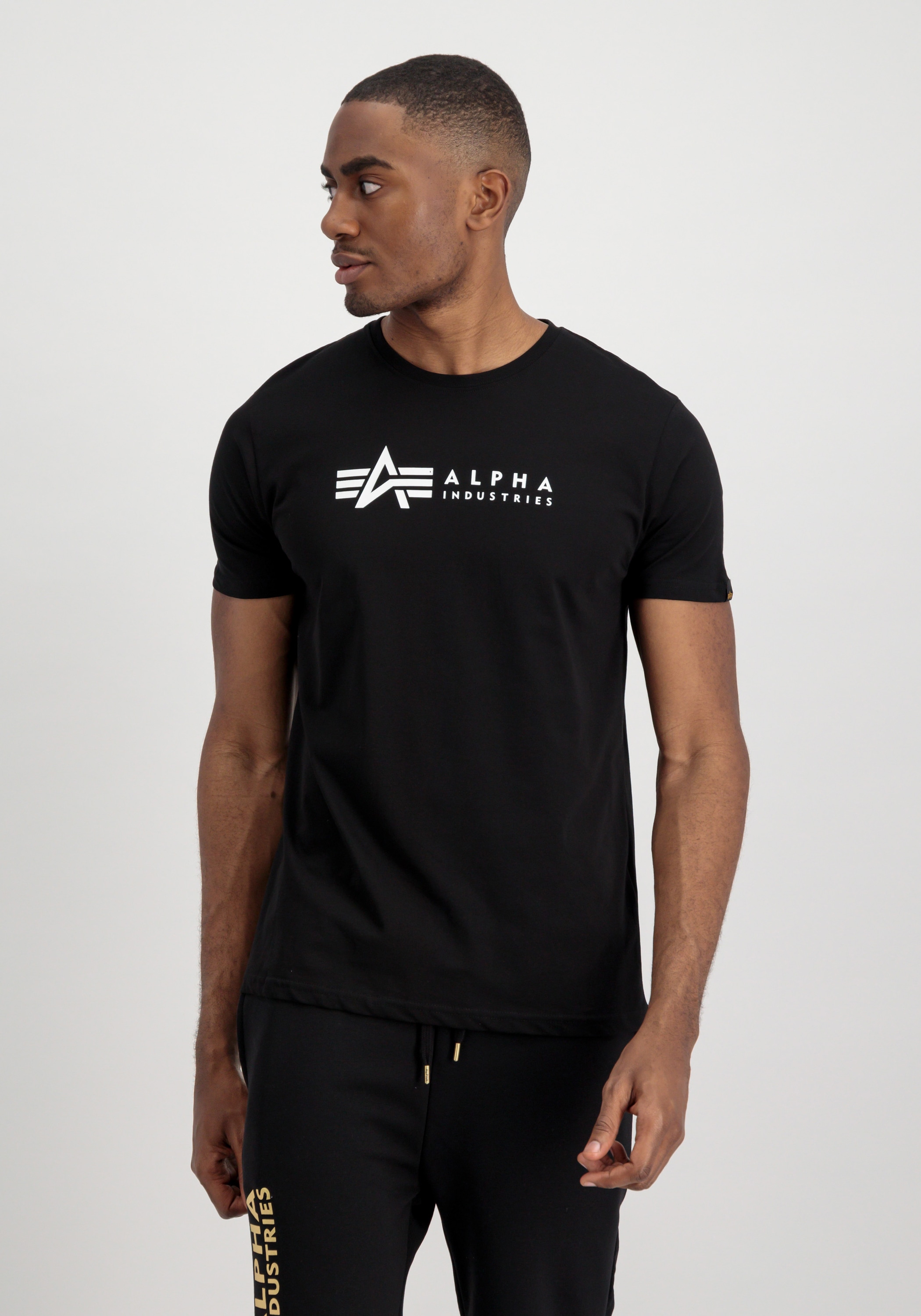 Alpha Industries T-Shirt "Alpha Industries Men - T-Shirts Alpha Label T 2 P günstig online kaufen